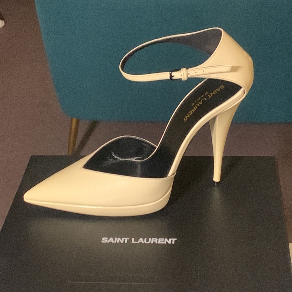 Saint Laurent Vernice Chiffon Coquille